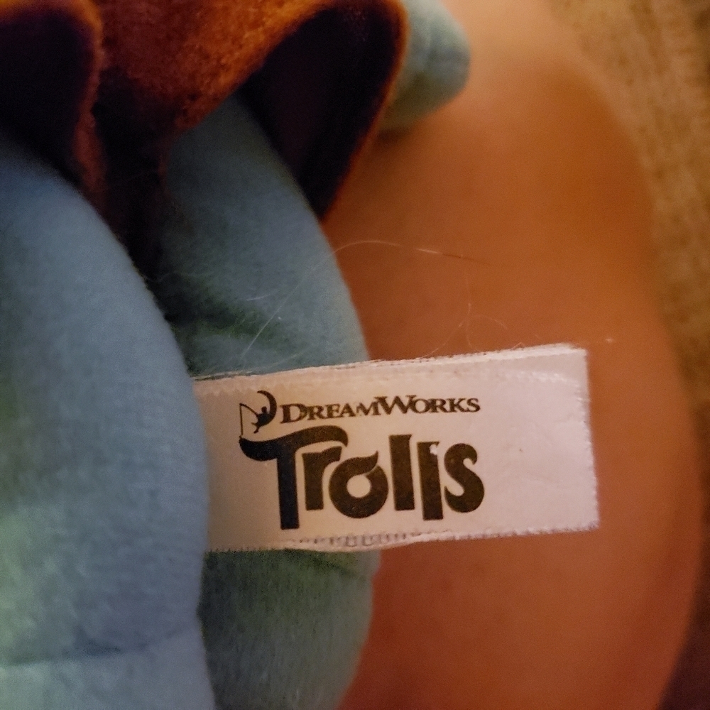 Trolls DreamWorks Branch Blue Plush Stuffed Doll - Picture 6 of 7